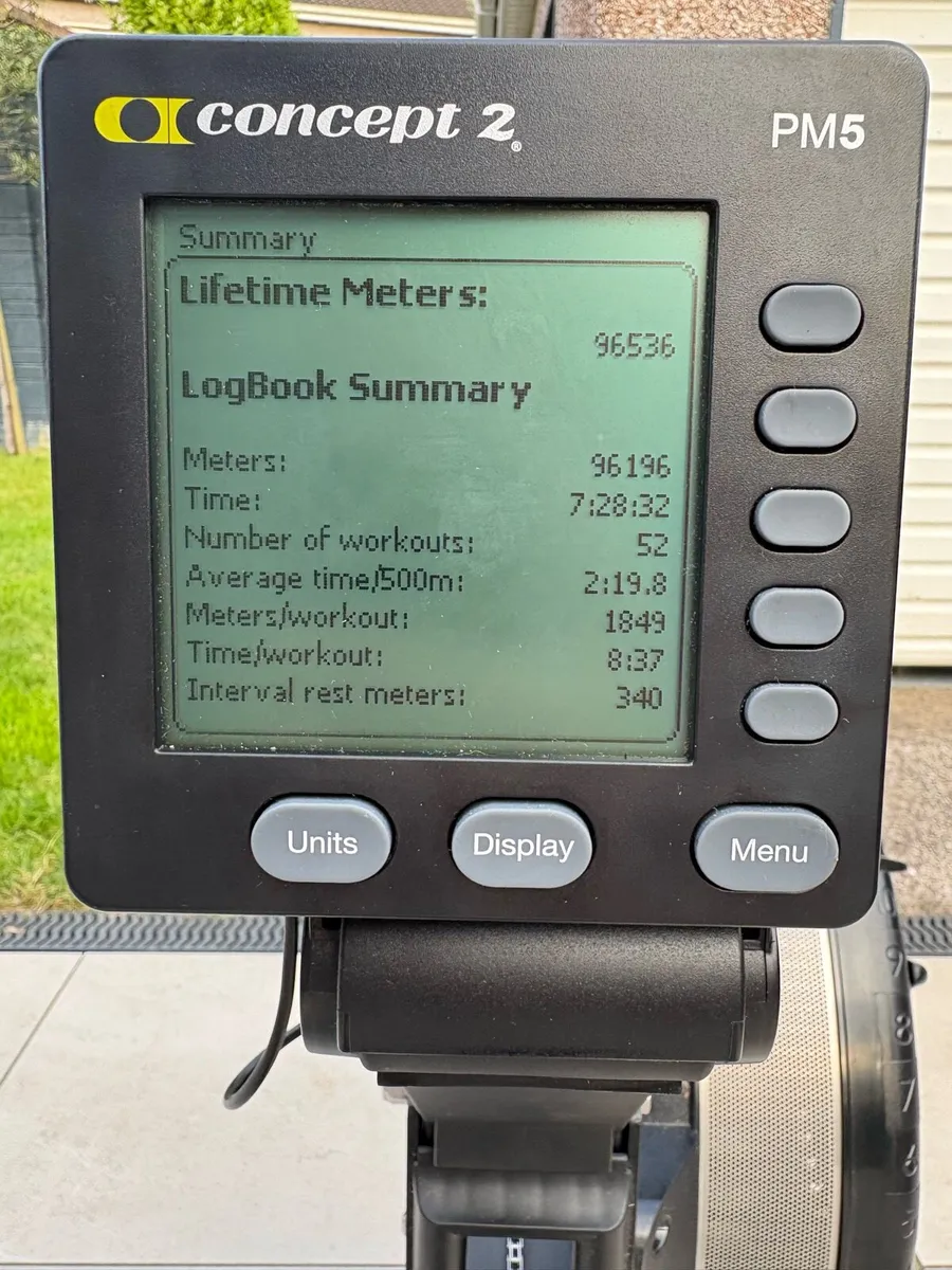 Concept 2 PM5 Rowing Machine - Image 3
