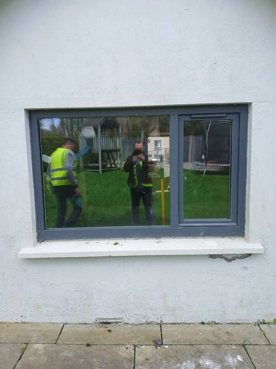 Grey patio door and winfow - Image 3