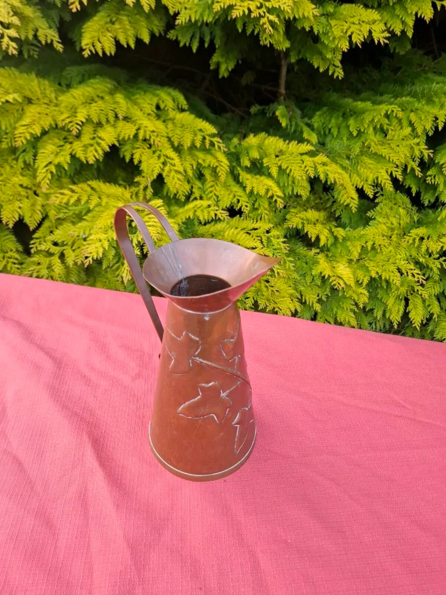 Copper jug pitcher postage possible - Image 2