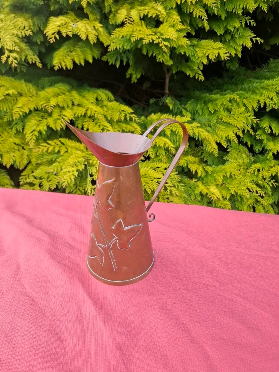 Copper jug pitcher postage possible - Image 1