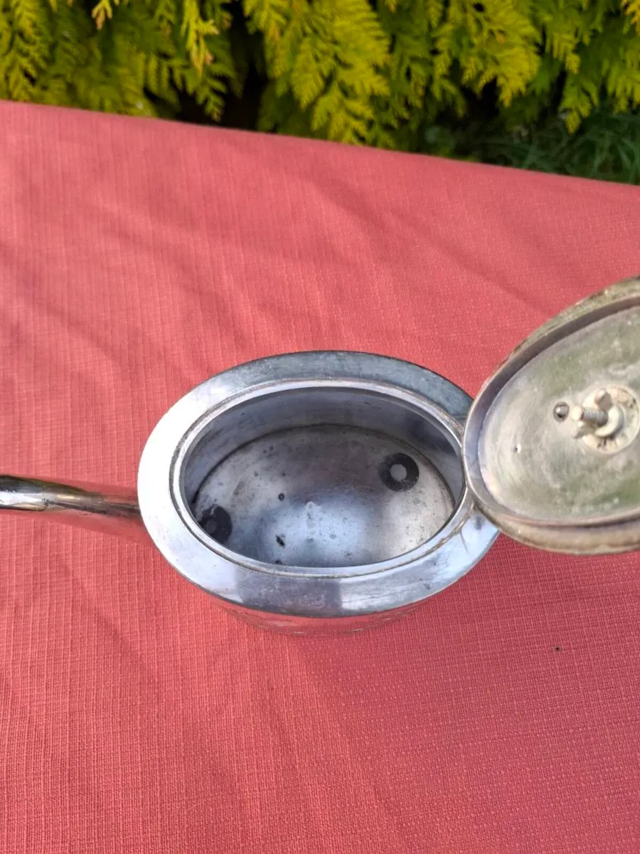 Platted silver tea pot postage possible - Image 3