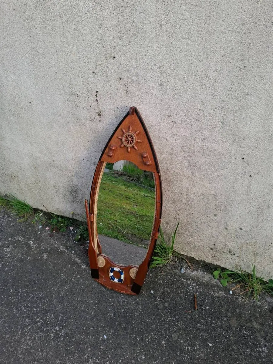 75cm high boat mirror postage possible - Image 1