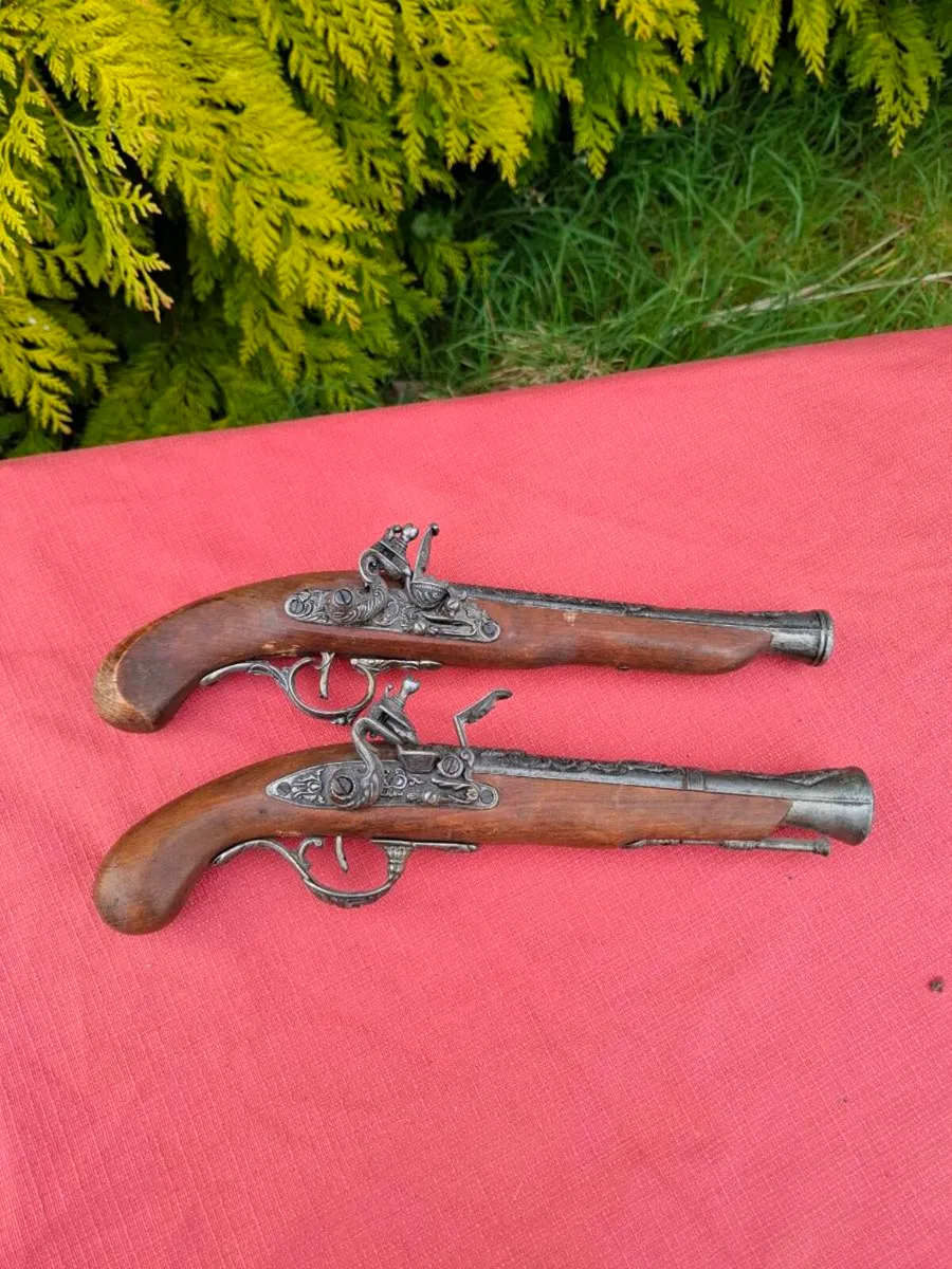 2 wood and metal replica possible to post - Image 1