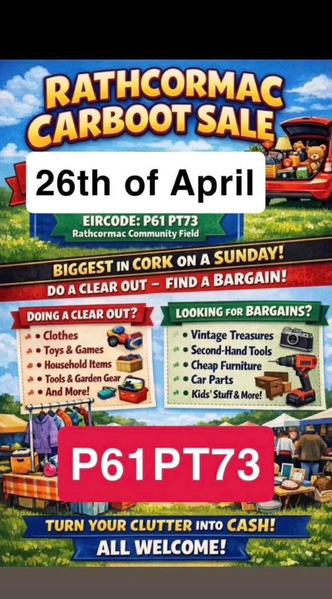 Rathcormac carboot sale