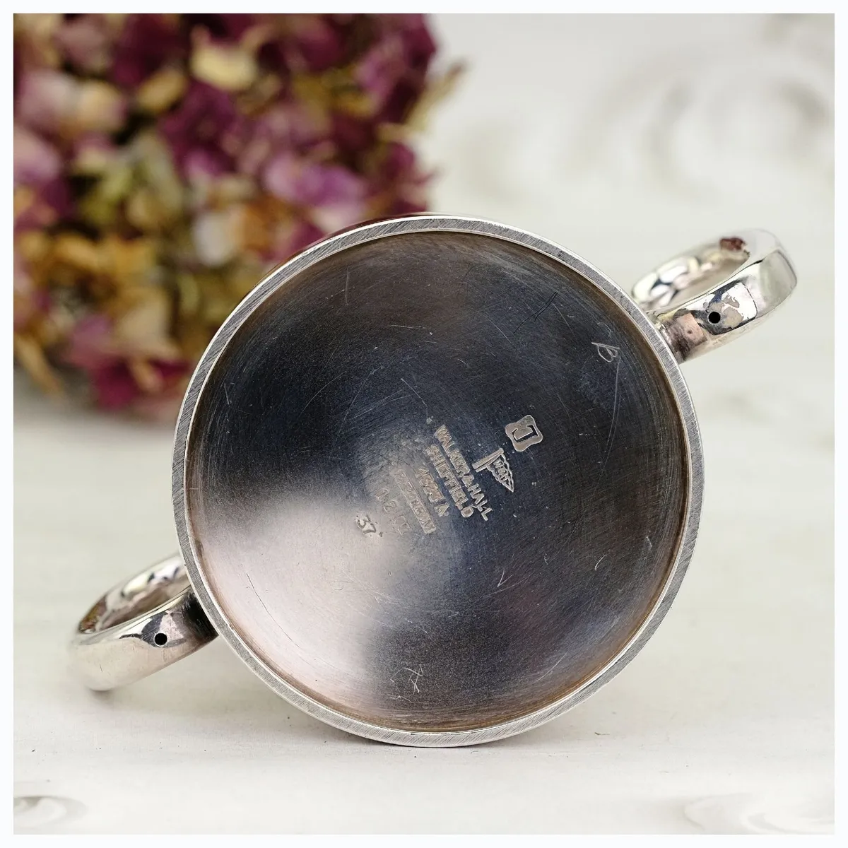 Sheffield Silver Plated Hotelware  3 Pce Tea Set - Image 4