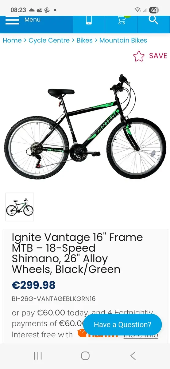 Ignite vantage bicycle - Image 1
