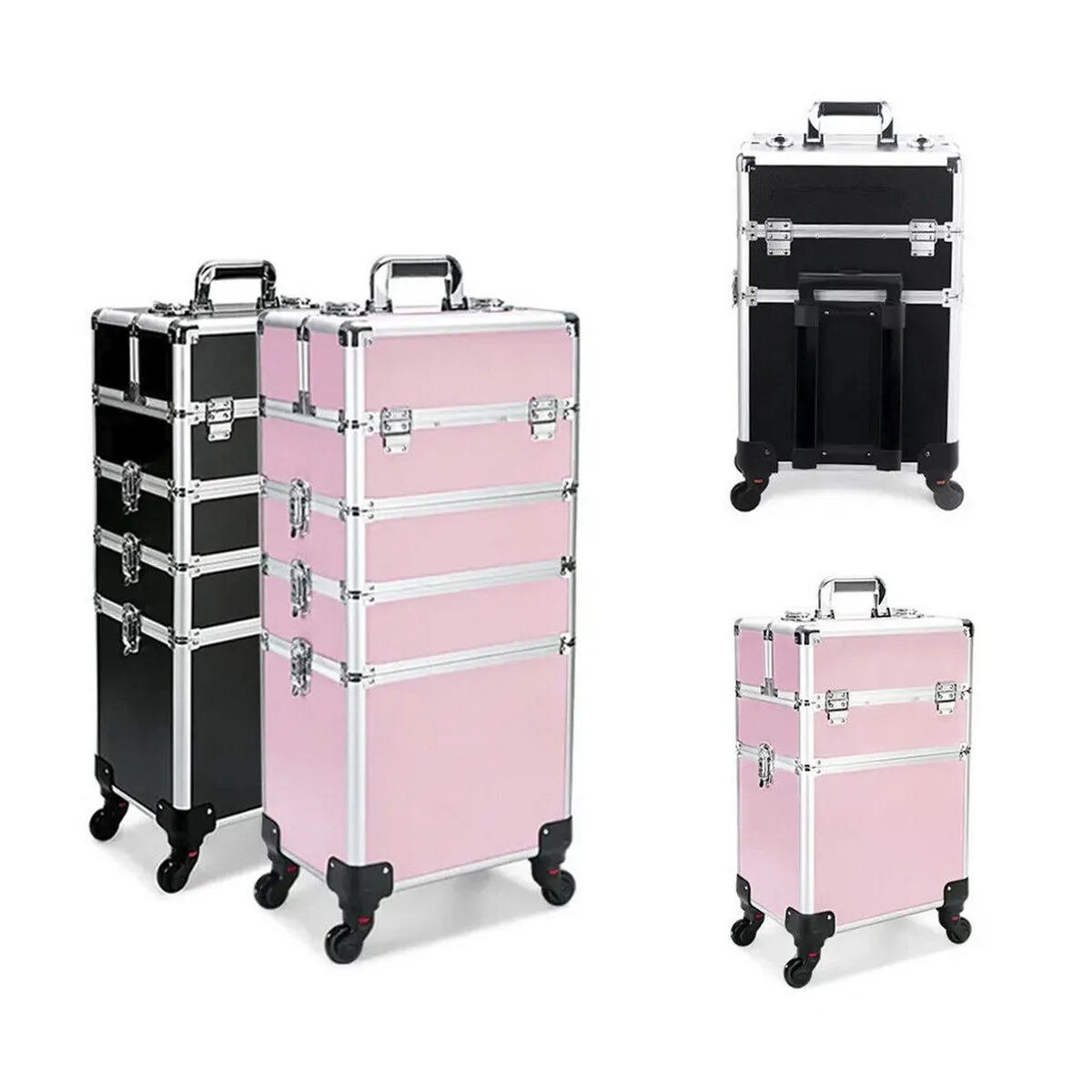 Cosmetic Case Makeup Trolley Beauty Organizer - Image 3