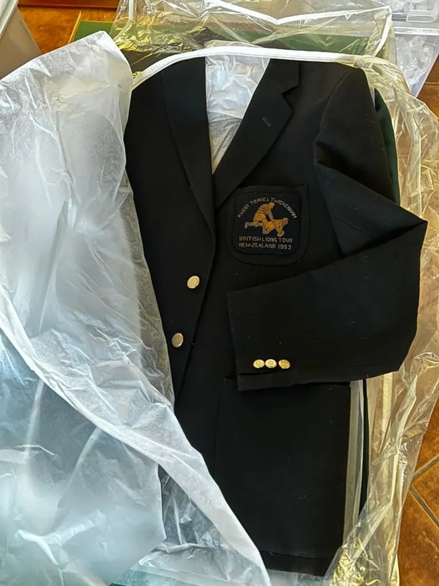 Rugby Memorabilia 1981 S. African Tour and 1983 Lions Tour, 50 years of rugby material - Image 2