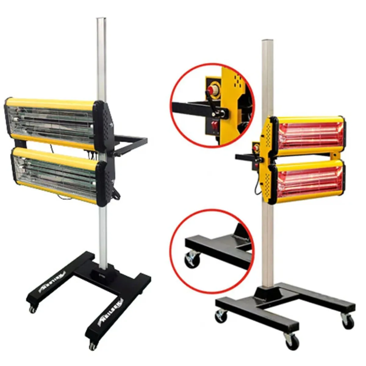 Short Wave Infrared Heat Lamp 2kW Car Paint Dryer - Image 2