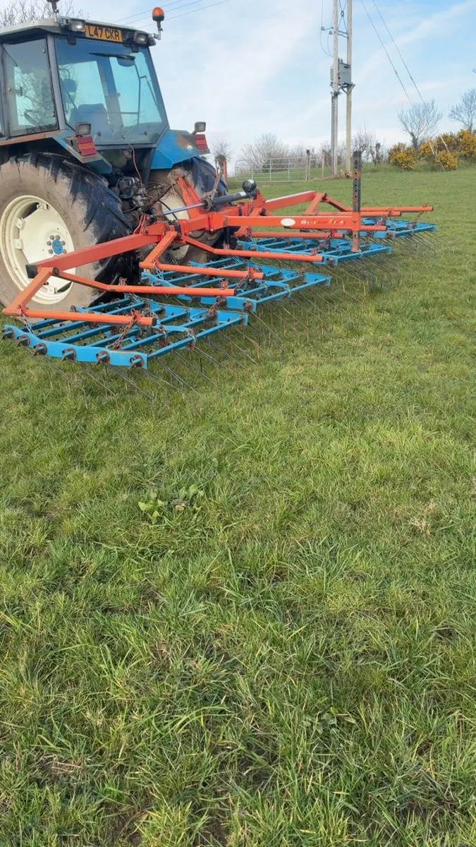 Opico folding Grass Harrow - Image 2