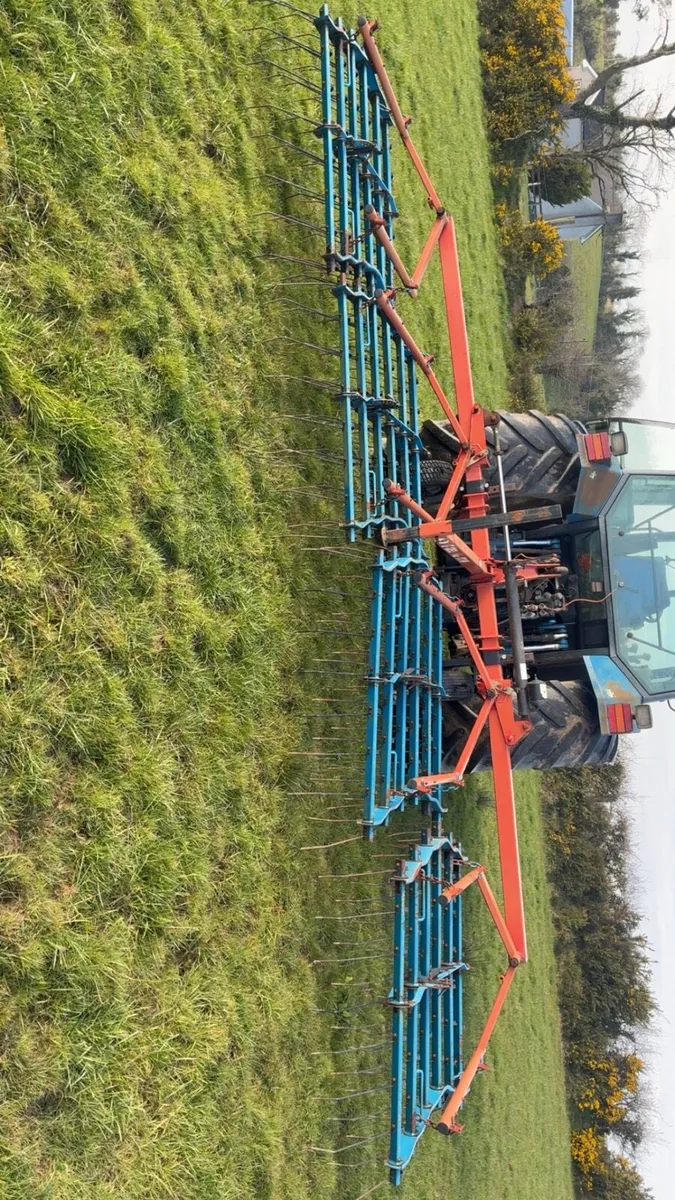 Opico folding Grass Harrow - Image 4