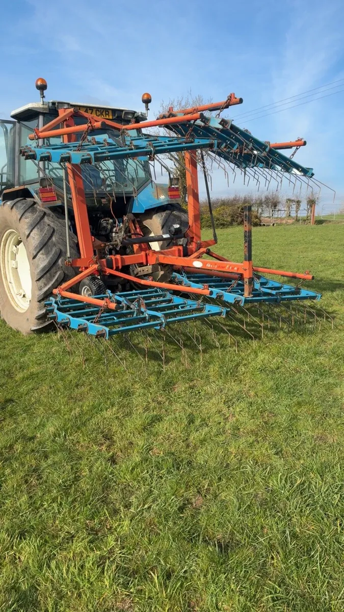 Opico folding Grass Harrow - Image 1