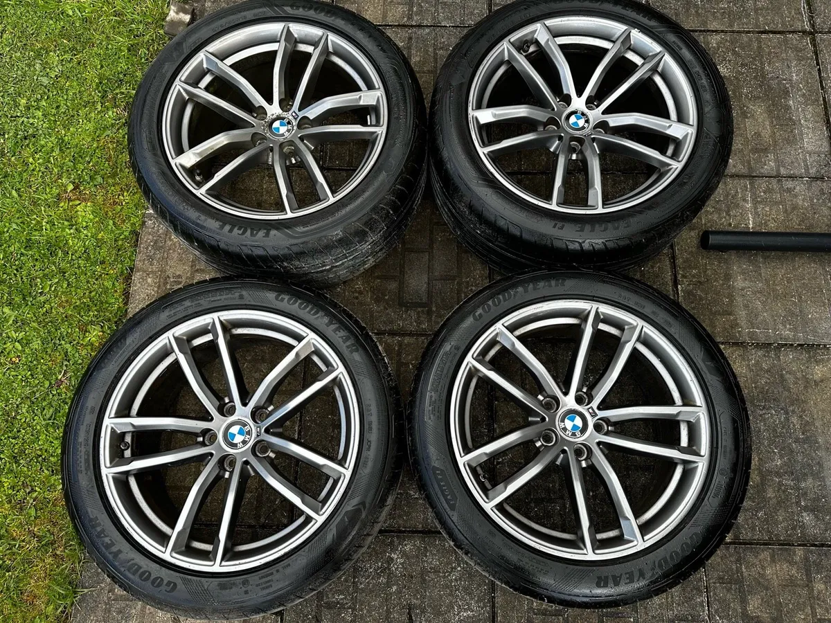 18” BMW M Sport Genuine Alloys Brand New Tyres - Image 1