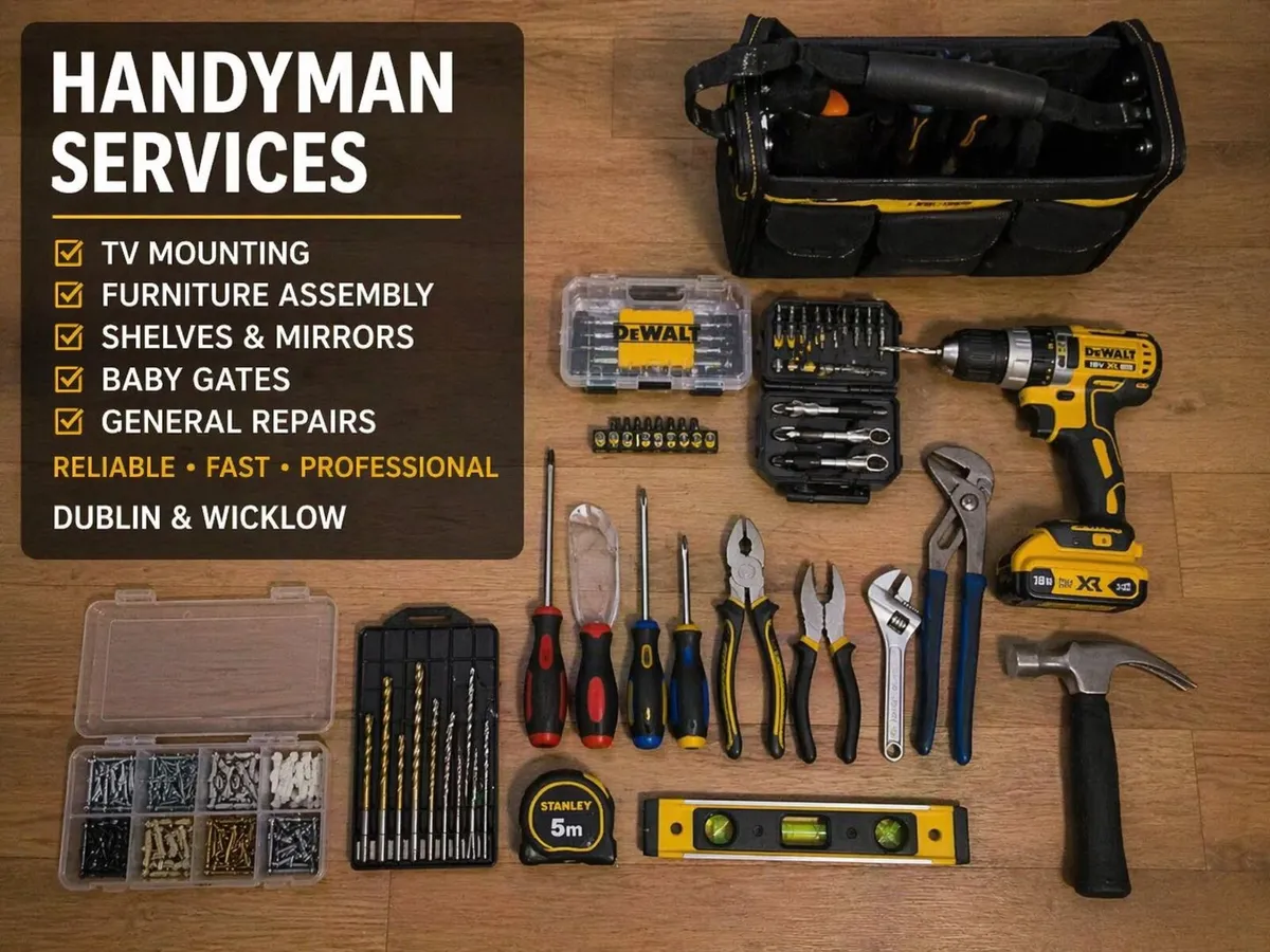 Handyman services – mounting, assembly, repairs - Image 1