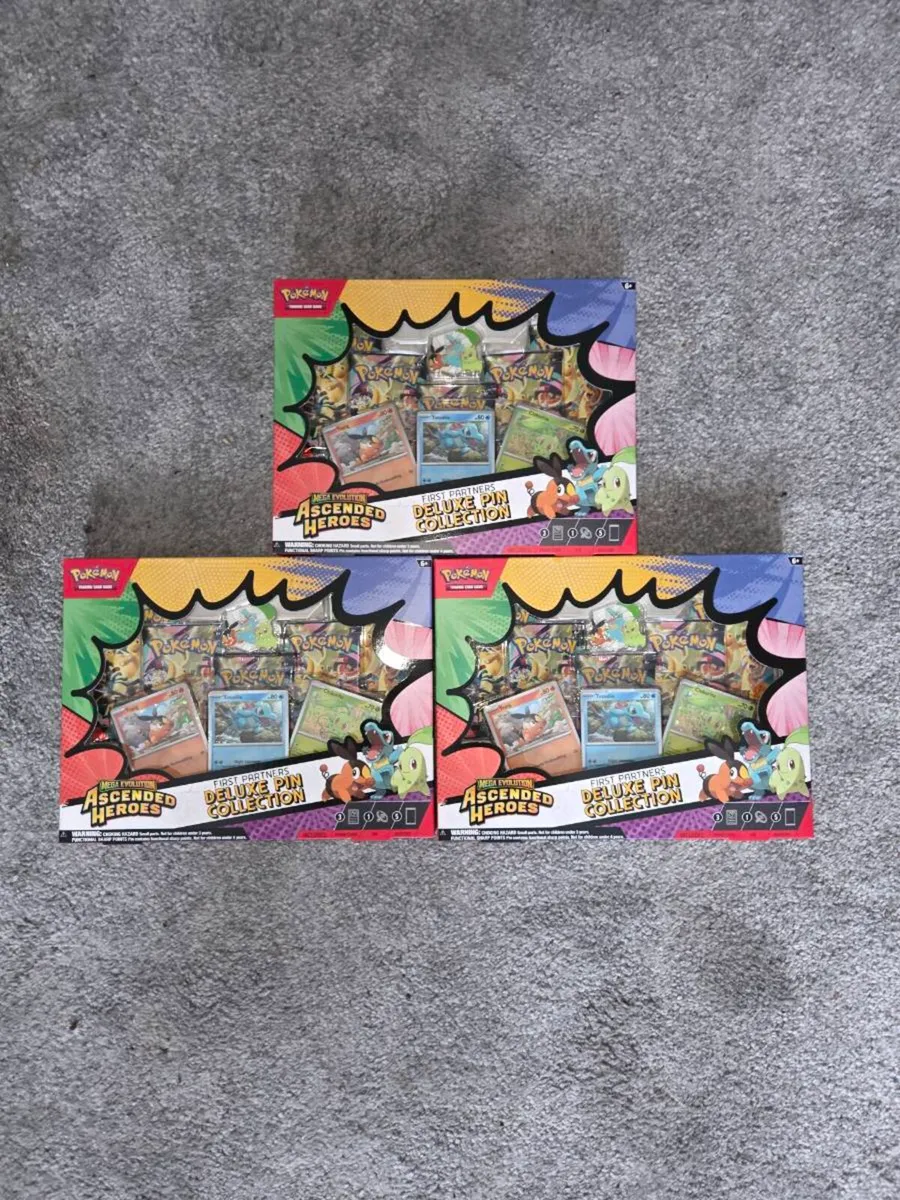 Pokemon Ascended Heroes pin collection - Image 1