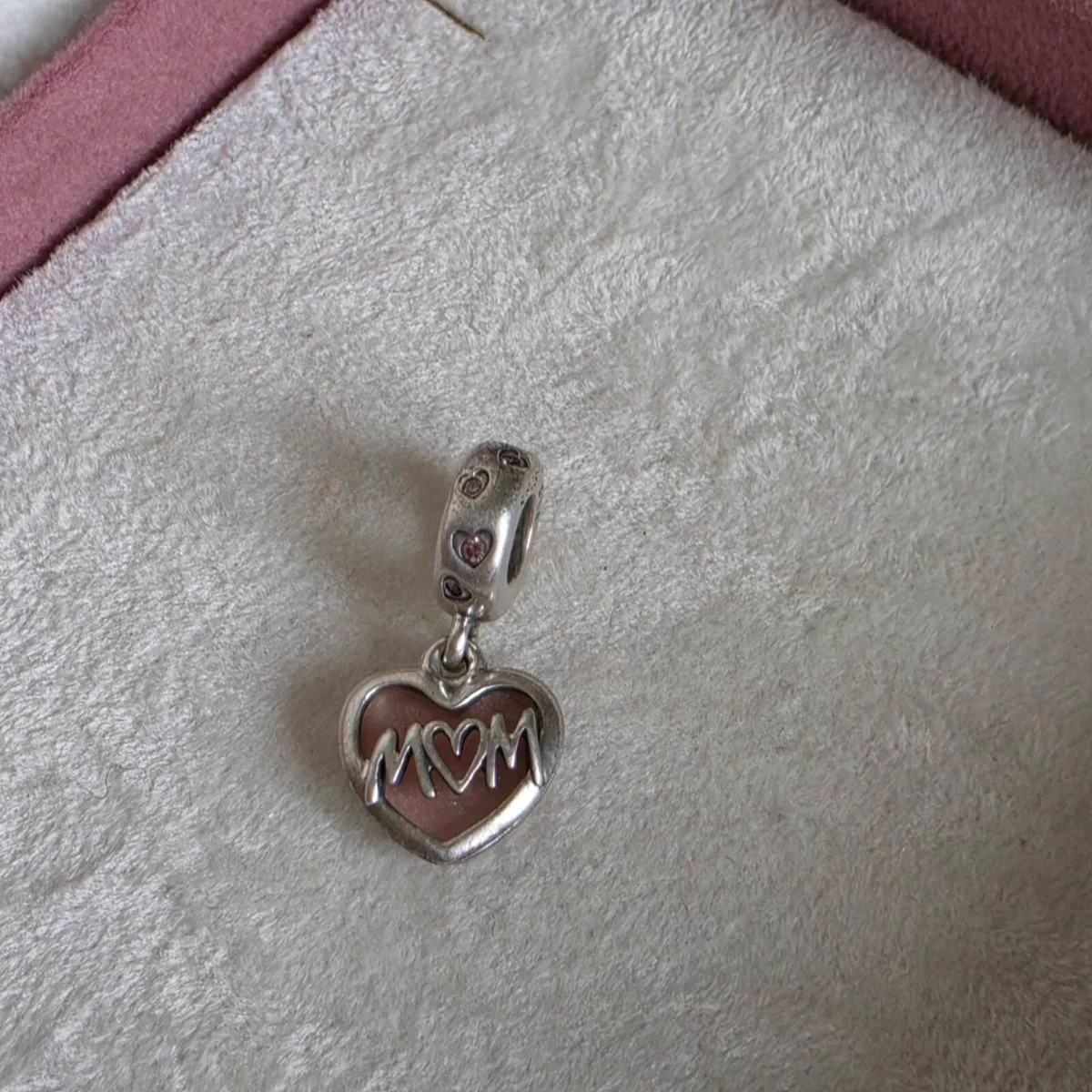 Pandora dangle charm heart mom - Image 2