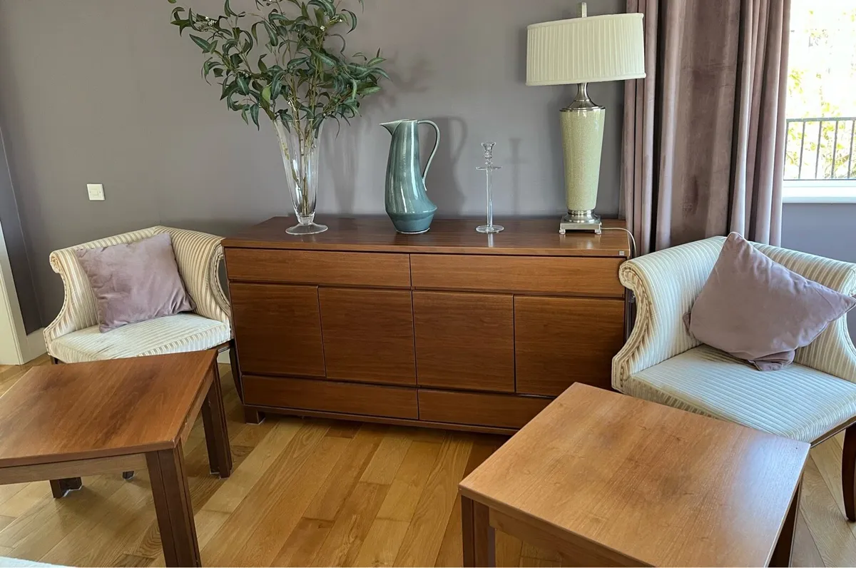 Sideboard/Coffee Table/ Corner Chairs - Image 2