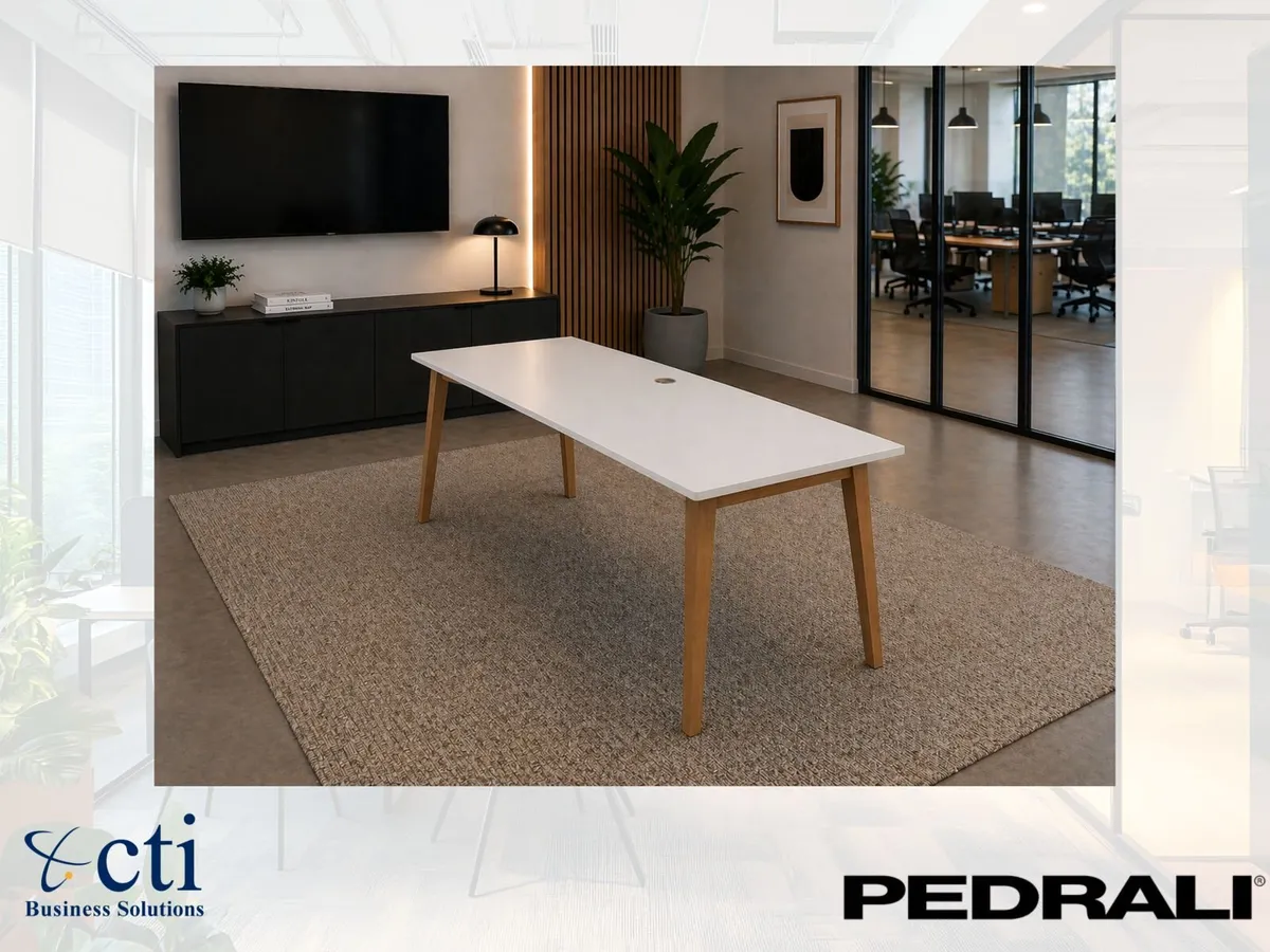 Pedrali Meeting Table - 2200MM X 800MM - Image 2