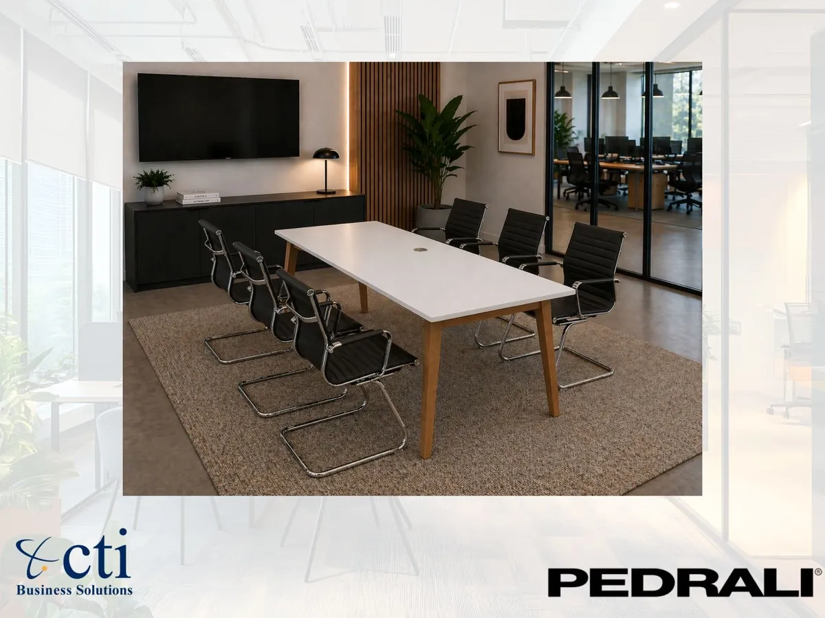 Pedrali Meeting Table - 2200MM X 800MM - Image 3