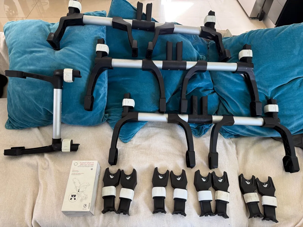 Bugaboo cameleon and donkey car seat adapters - Image 1