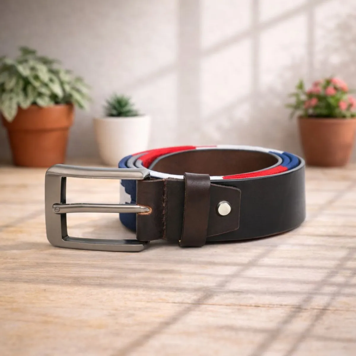 Unisex Premium Genuine Leather Polo Belt - Image 3
