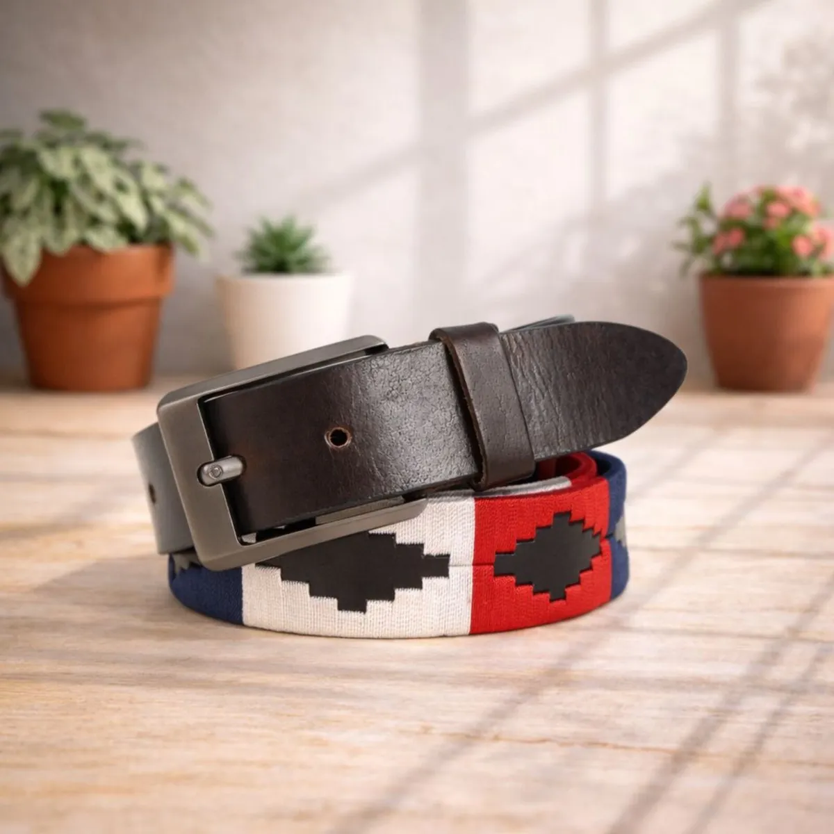 Unisex Premium Genuine Leather Polo Belt - Image 4