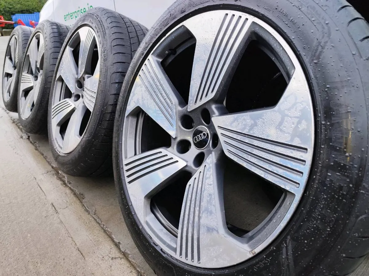 21" Audi alloy wheels - Image 1