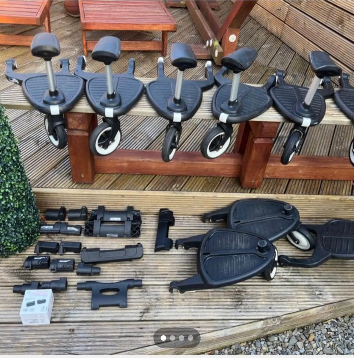 Bugaboo buggy boards in swords - Image 1