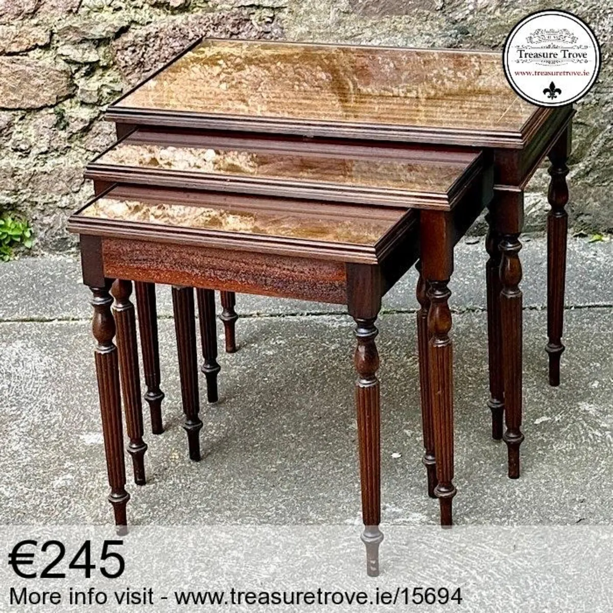 Vintage Nests of Tables, Coffee Table - Image 1