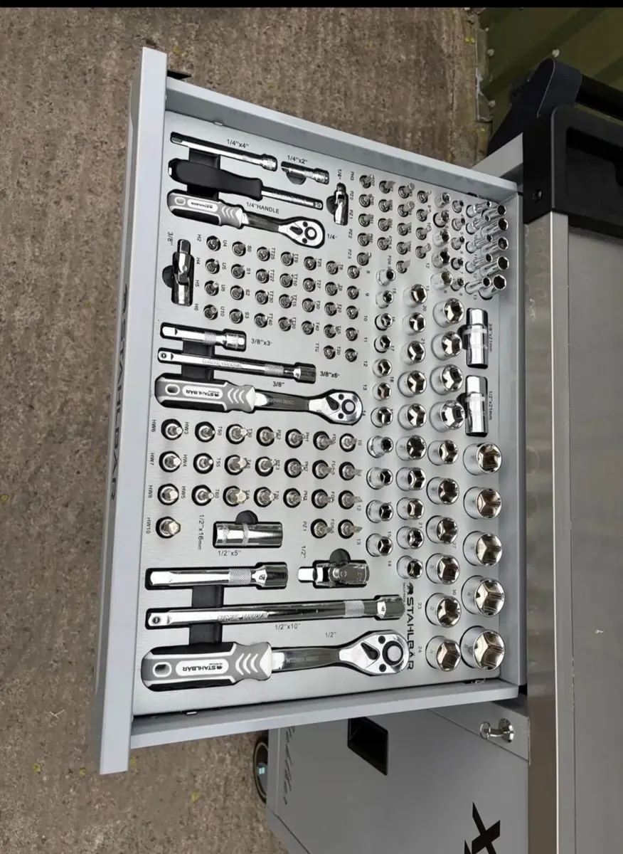 Stahlbar Tool Chest with Tools New – Soft Close - Image 2