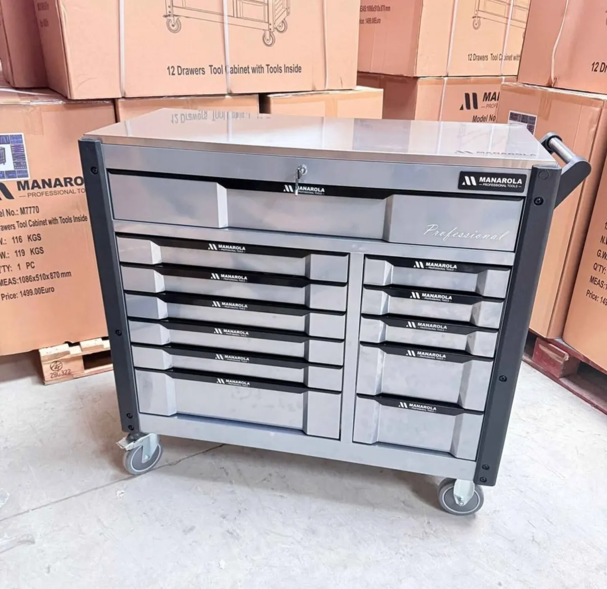 12 Drawer Tool Chest – Fully Loaded Workshop set - Image 3