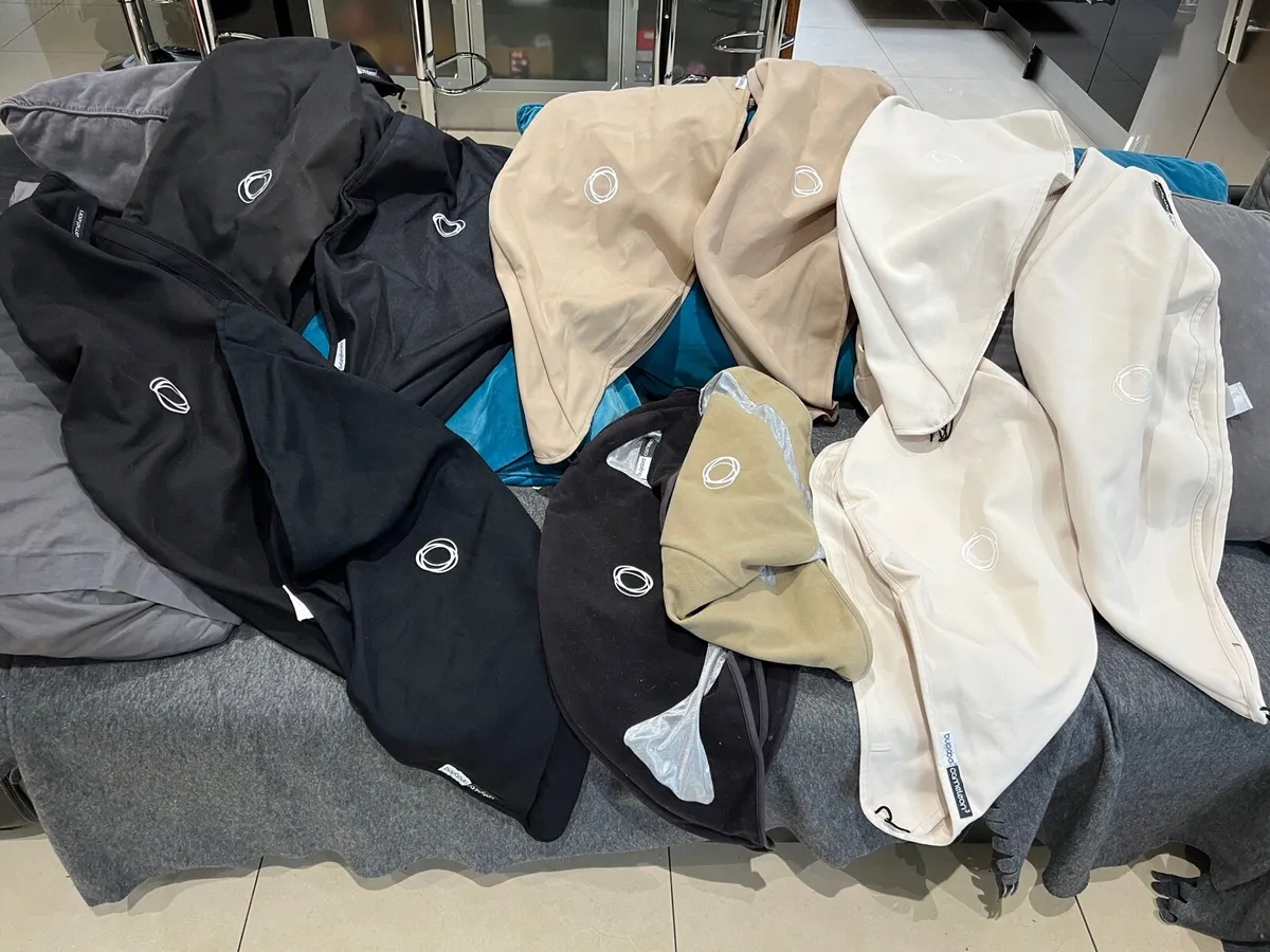 Bugaboo Cameleon Fox Lynx canopies in swords - Image 2