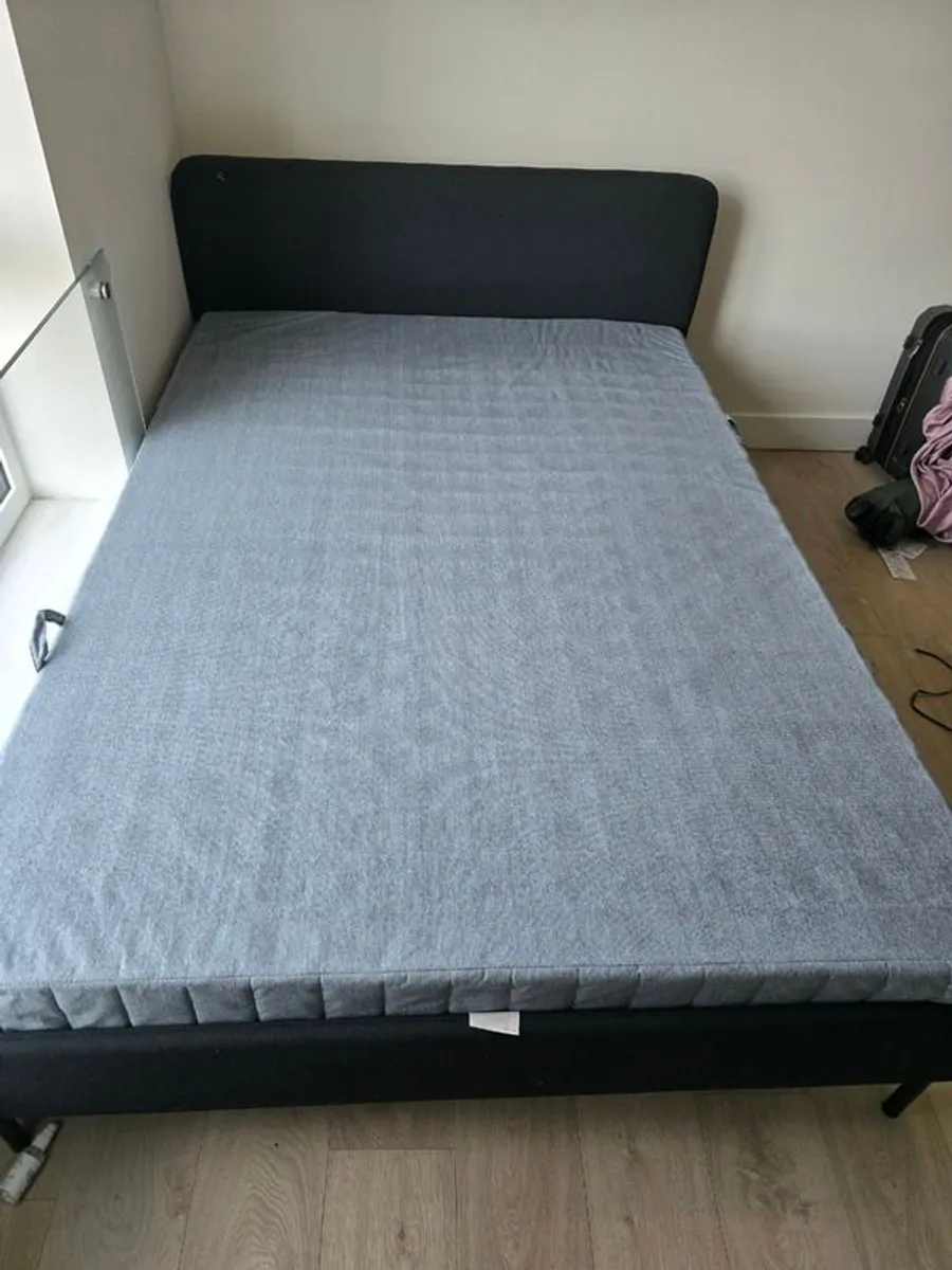 Brand new IKEA double Bed frame for sale - Image 3