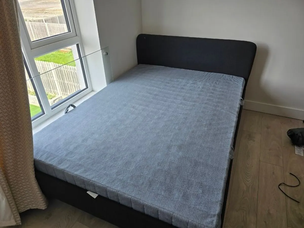 Brand new IKEA double Bed frame for sale - Image 4
