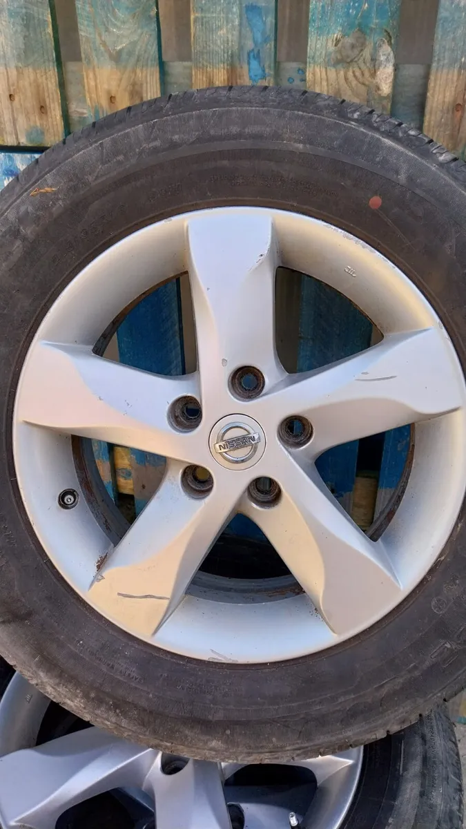 2010 Nissan Qashqai 16" Alloy Wheels Set 215/65R16 - Image 4