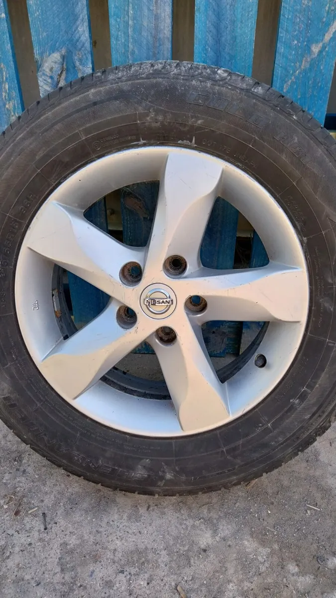 2010 Nissan Qashqai 16" Alloy Wheels Set 215/65R16 - Image 2