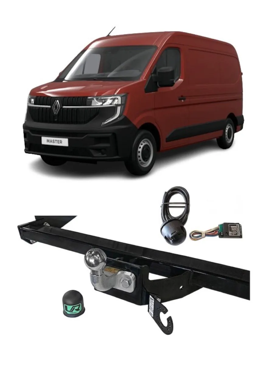Renault Master Flange Ball Towbar & Electrics - Image 1