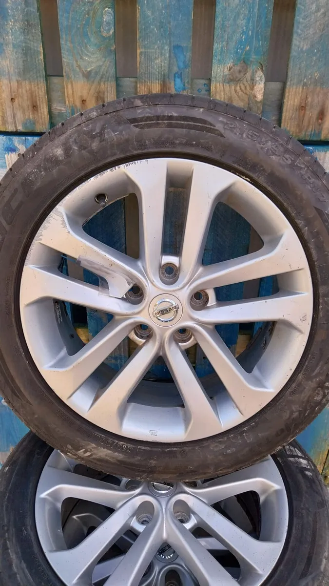 2014 Nissan Juke 17" Alloy Wheels Set 215/55R17 - Image 4