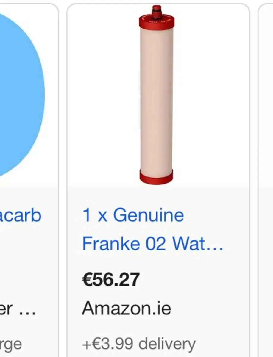 Water Filter Cartridge - Genuine Franke 02 - Image 2