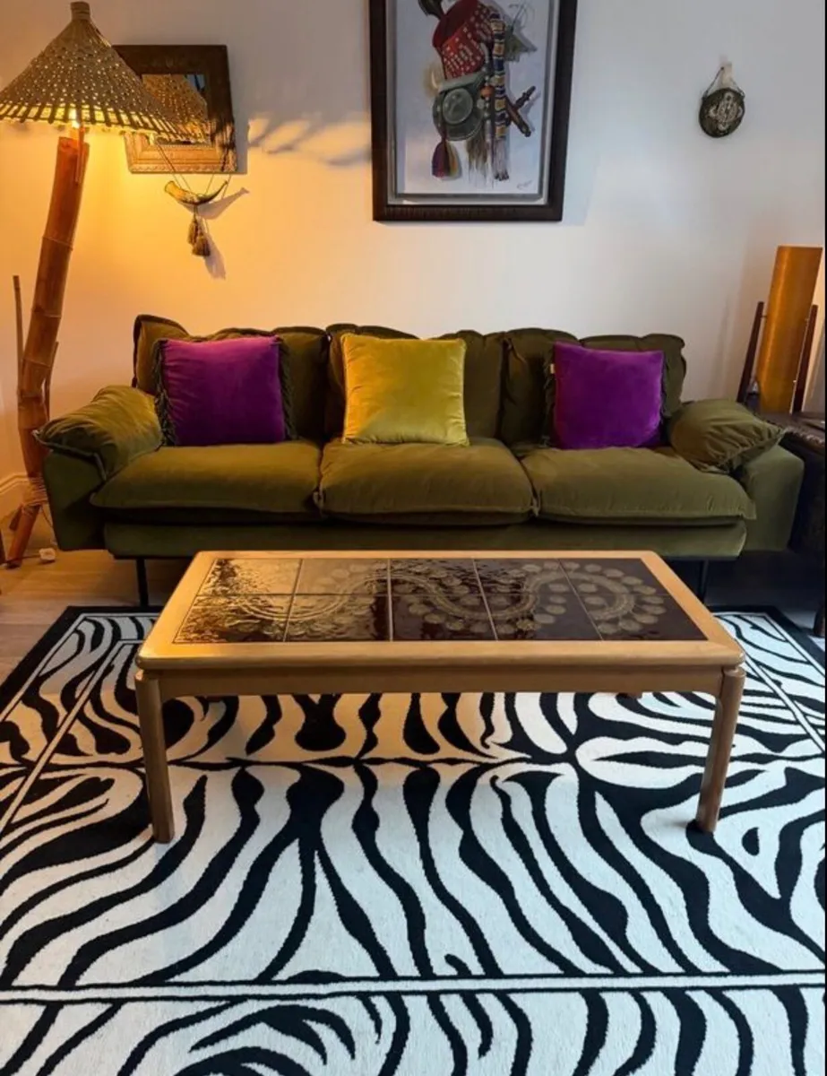 Mid Century Tiled Coffee Table - Image 3