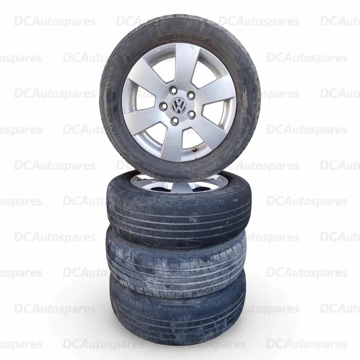 2011 Volkswagen Golf 15" Alloy Wheels Set 195/60R1 - Image 1