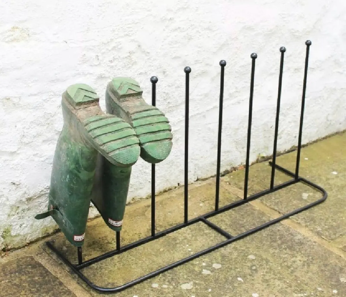 NEW Welly Boot Rack Holds 4 Pairs Outdoor/Indoor - Image 1