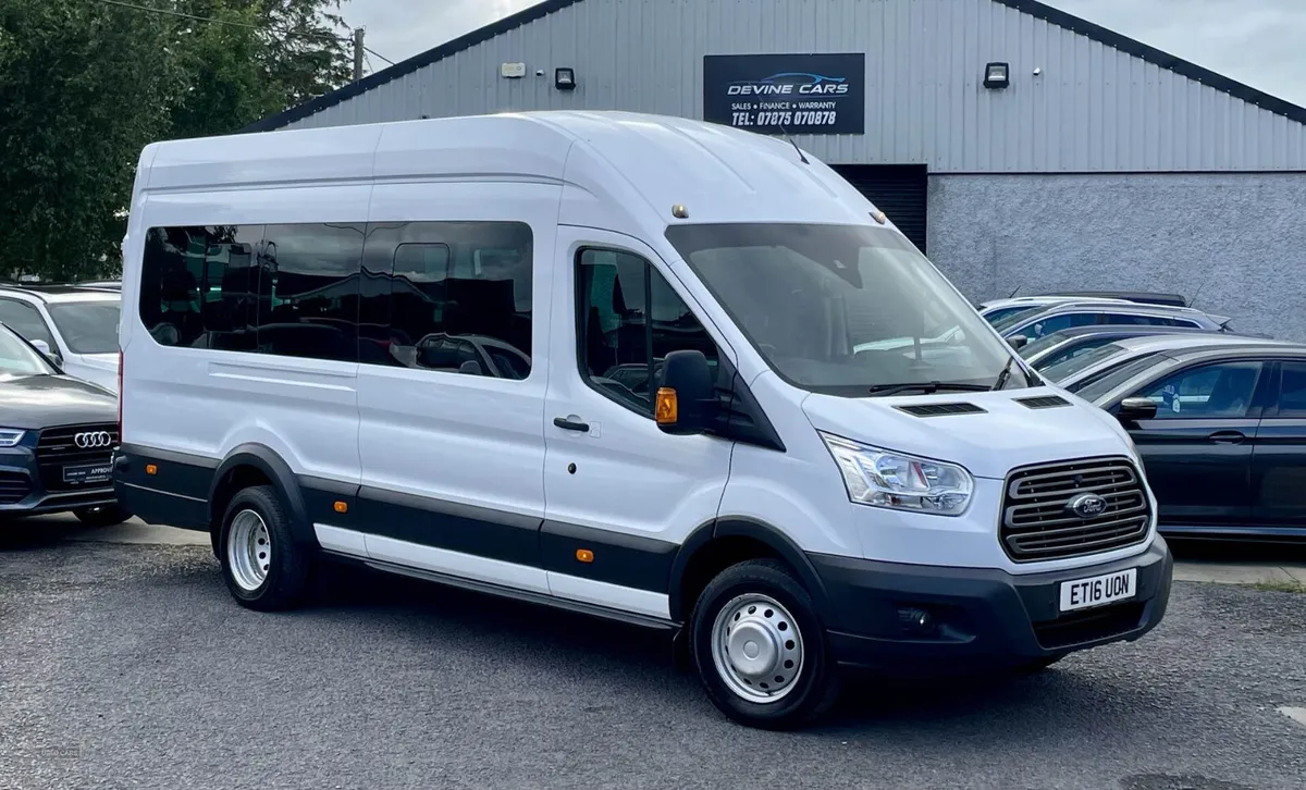 🌟Jun 2016 Ford Transit 2.2 TDCi H3 18 Seater - Image 1