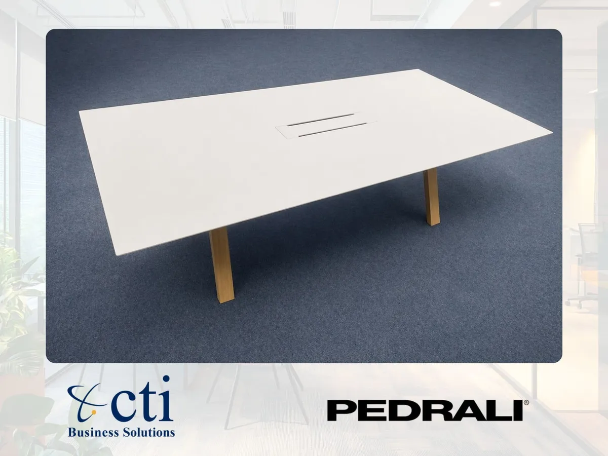 Pedrali Meeting Table - 2400MM x 1200MM - Image 3