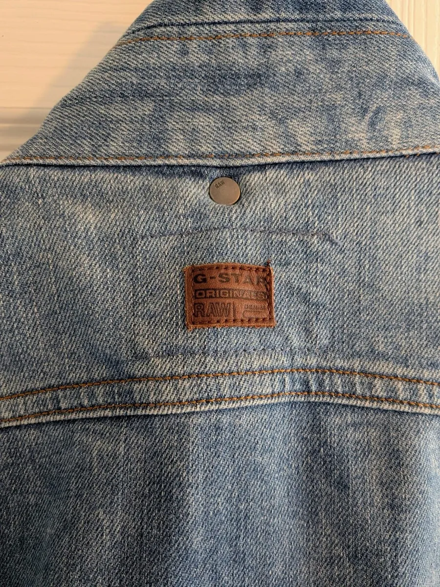 Old School G-Star Raw Arc Zip 3D Slim Jacket Jeans - Image 3