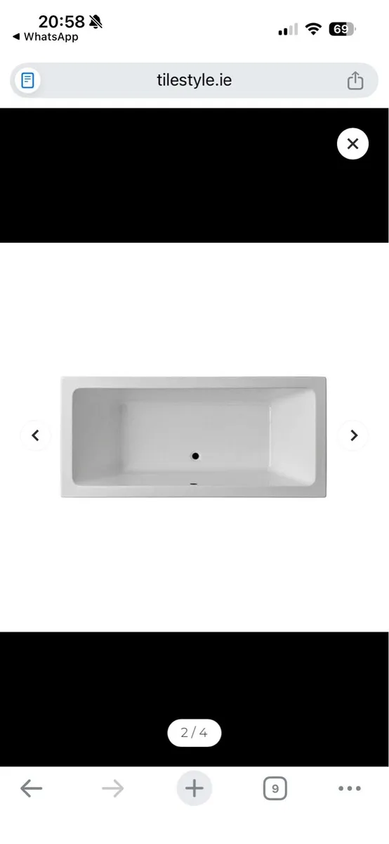 Alma double ended bath by Noken - Image 1