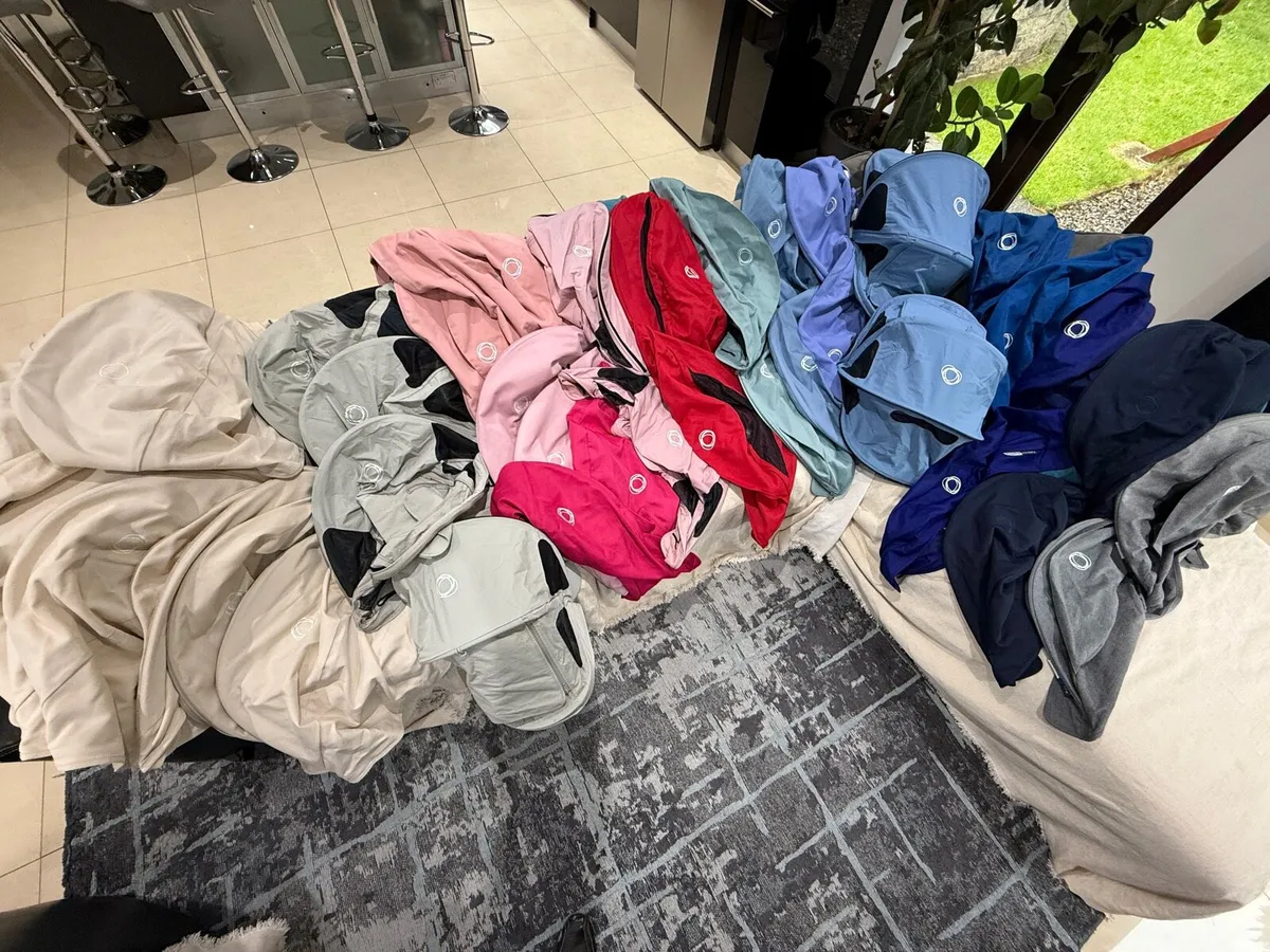 Bugaboo Donkey seat fabrics in Swords - Image 3