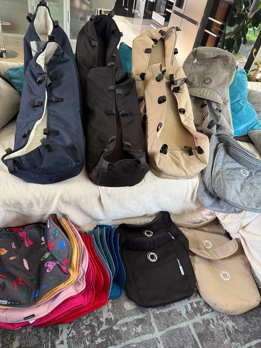 Bugaboo Donkey seat fabrics in Swords - Image 2