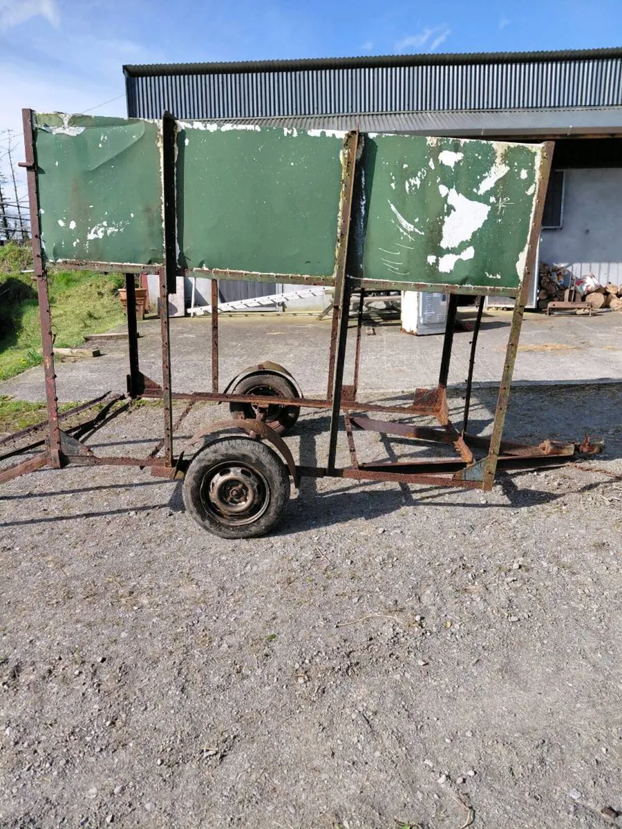 Single axle trailer frame - Image 2