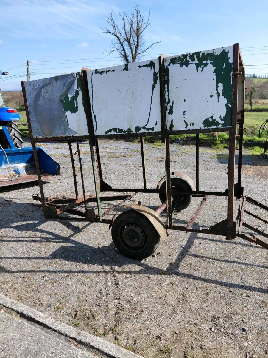 Single axle trailer frame - Image 3